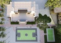 Indoor Play Area 3d render design using Lumion Ã¢â¬â Top Elevation
